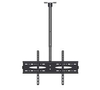 Adjustable Ceiling TV Mount - Secure Bracket for Flat Panel TVs, Supports 40-75 Inch Screens Up to 110 Lbs, Ideal for Optimal Viewing Angles in Any Room