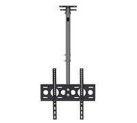 Adjustable Ceiling TV Mount Swivel & Tilt for 32-60" TVs Telescopic Design Supports Up to 132 lbs/60 kg Perfect for Home Theater & Space Saving Solutions.