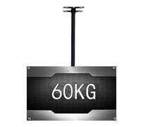 Adjustable Ceiling TV Mount - Swivel & Tilt TV Bracket for 50-55 Inch Flat Screen LCD TVs - Universal Ceiling TV Support for Enhanced Viewing Experience