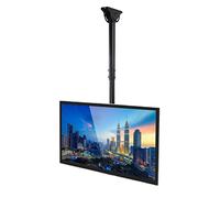 Adjustable Ceiling TV Mount - Telescoping Tilt and Swivel for Optimal Viewing