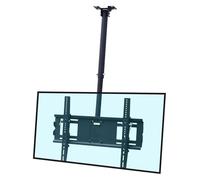 Adjustable Ceiling TV Mount, Tilt & Swivel Bracket for 32-65 Inch TVs, Universal Ceiling Support for Flat Screens, Space-Saving Design, Easy Installation