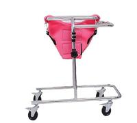 Adjustable Cerebral Palsy Walker for Children, Four-Wheeled Mobility Aid, Rehabilitation Training, Ideal for Heights 80-120 cm, Supports Independence and Stability