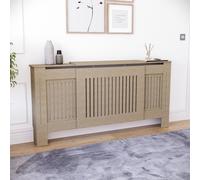 (Adjustable) Chelsea Radiator Heater Cover Slatted Unfinished
