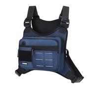 Adjustable Chest Bag - Large Outdoor Storage Purse | Multi-Purpose Chest Pack for Motorcycle, Active Lifestyles, Gym, Travel, Running, Hiking, Fishing, Work and Daily Commute