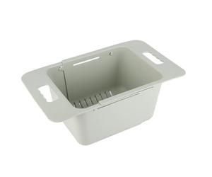 Adjustable Chest Freezer Basket, Retractable Freezer Storage Organizer, Universal Deep Freezer Bins with Drainage for Chest Freezer Expandable Freezer Organization (Green)