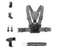 Adjustable Chest Mount Harness Strap for Action Camera Accessories Combo B