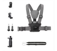 Adjustable Chest Mount Harness Strap for Action Camera Accessories Combo D