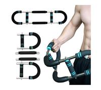 Adjustable Chest Twister Arm Trainer Workout Equipment Chest Trainer Men Portable Power Twister Bar Removable Design Fitness Anywhere (30-100 Ib, A)