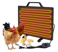 Adjustable Chick Brooder Heating Plate 29×39cm Constant Temperature Heater for Chicks, Easy-Clean Chicken Coop Warmer