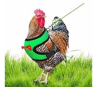 Adjustable Chicken Harness, Comfortable Chicken Set with Lead, Adjustable Chicken Harness, Breathable Adjustable Hen Training Walking for Duck, Rabbits