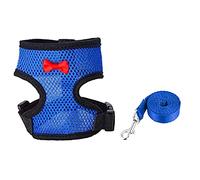Adjustable Chicken Harness with Leash Comfortable Hen Vest Breathable Harness and Leash for Duck Roosters Training