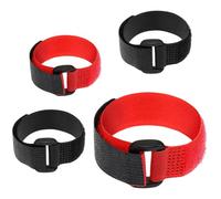 Adjustable Chicken Neck Strap - Black Red, 20cm, Hook Loop to Prevent Screaming, Breathable Breastfeeding Aid | Garden, Animal Husbandry, Urban Farming, Rooster, Chickens, Geese, Voice Control