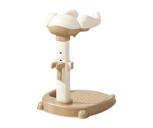 Adjustable Child Shower Holder - ABS 42 x 36.5 cm Height 50-56 cm | Non-Slip Bath Support | Stable Bath Aid for Hotel and Apartment Travel
