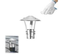 Adjustable Chimney Cap Cone Top Stove Pipe Cover for Round Exhaust Duct