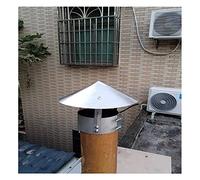 Adjustable Chimney Cap - Weatherproof Rain Cover for Fireplace Flue and Roof Exhaust Protection
