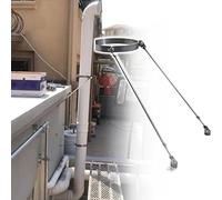 Adjustable Chimney Support Bracket, Heavy-Duty Stability for Roof, Wall, Floor, and Outdoor Pipe Installation