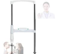 Adjustable Chin Rest Ergonomic with Forehead Support for Comfortable Eye Exams, Ideal for Medical Professionals and Patient Comfort in Clinical Settings