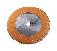 Adjustable Circle Drawing Ruler, Rotatable Round Ruler Flexible Stainless Steel Round Compass Stretch Ruler for Drawing Measuring, Gauging