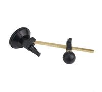 Adjustable Circle Glass Cutter with Suction Cup, Precision Compass Glass Cutting Tool for Round Cuts, Durable Rubber and Metal Circular Cutting Tool for Professional and DIY Use(300mm)