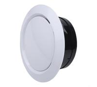 Adjustable Circular Diffuser Vent Made Of ABS For Airflow Control In Domestic And Small Office Environments(75mm)
