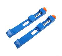 Adjustable Circular Saw Base Guide Rail with Secure Clamps for Milling and Cutting Applications Compatible with Various Dust Cutter Models (2PCS)