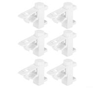Adjustable Clamp Seat for Curtain Rods 1-3.7cm No Drill
