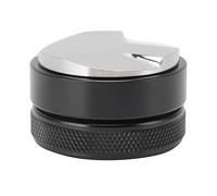 Adjustable Coffee Distributor and Tamper Press, Stainless Steel Coffee Leveler with Depth Control for Even Tamping, Tool for Home or Office Espresso Brewing (51mm)