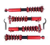 Adjustable Coilover Spring And Shocks 4x Front Rear Compatible With 240sx S13 1989 1990 1991 1992 1993 1994