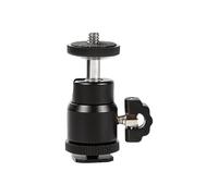 Adjustable Cold Shoe Mount 1/4in 3/8in Thread for Camera Monitors Mics Video Lights Hot Shoe Mount