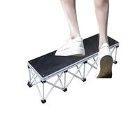 Adjustable Collapsible Step Stools for Adults - Portable 8" to 31" High Stage Platform Risers, Perfect for Performances & Events, Sturdy Stage Panel
