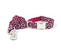 Adjustable Collar Dog Collar Personalization Adjustment Leopard Print Colors B A Sizes L S X Metal Buckle(B,S)