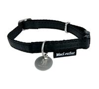 Adjustable Collar MC Leather 15mm Black ZOLUX