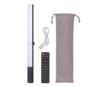 Adjustable Color Temperature Light Stick Photography RGB Wand with Remote Control and 114 LED Beads for Video,Rechargeable Cube Light Camera