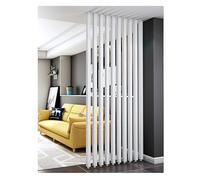 Adjustable Column Room Divider 43.3in Tall Freestanding Partition for Living Room & Office Separator Versatile Wall Post 4 Roots Stylish Space Solution.