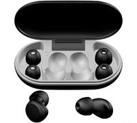 Adjustable Comfort Sleep Earplugs with 36dB Noise Reduction and Press to Insert Mechanism for Quick and Secure Placement (Black)
