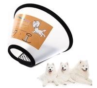Adjustable Comfy Soft Pet Cone Collar for Dogs and Cats After Surgery - Anti-Bite Lick Wound Protection (NO:8)