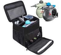 Adjustable Compartments Carry Bag Compatible with Bissell SteamShot Hard Surface Steam Cleaner 39N7V/39N7A,Travel Hand Bag with Extra Pockets for Accessories