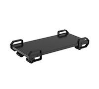 Adjustable Computer CPU Stand with Protective Sides Mobile Cart with 4 Caster Wheels Heavy Duty Computer Tower Holder Space-Saving PC Stand for Large CPUs