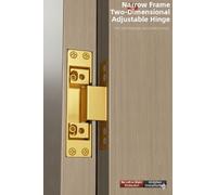Adjustable Concealed Cabinet Hinges Made from Zinc Alloy, Featuring Rust and Erosion Resistance, Smooth Self Closing Mechanism, Suitable for Furniture Doors