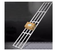 Adjustable Conveyor System Plastic Skate Pulley Endless Steel Rail for Warehouses & Factories Efficient Unloading Rack Size: 50x200cm