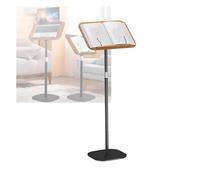 Adjustable Cookbook Stand, 180° Hands-Free Page Holder for Bed & Desk, Versatile Reading Rack for Cooking, Studying, Sheet Music & Pictures