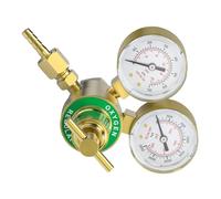 Adjustable Copper Pressure Gauge for Acetylene CGA200 Regulators & Oxygen CGA540 T Shaped Handle with Wide Pressure Ranges Industrial Pressure Gauge Adjustable
