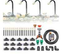 Adjustable Copper Sprayer System with Smart Controller for Efficient Raised Bed and Garden Irrigation