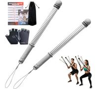 Adjustable Cordless Battle Ropes - Heavy Duty Workout Exercise Rope for Home Gym, Low-Impact Strength Training, Includes User Manual and Storage Bag