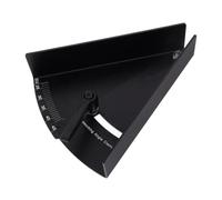 Adjustable Corner Clamp 45 Degree Aluminum Alloy for Woodworking | Rust Resistant, Wide Clamping Range 22.5 to 45 Degree, Black Finish, for Photo Frames and Door Frames