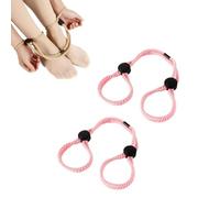 Adjustable Cotton Rope Wrist and Ankle Bondage Rope Sexual Bondage Handcuffs Bedroom Accessories Adult Erotic Bondage Beginner Fetish Adult BDSM for Sex Male Female Couple (Pink 2PCS)