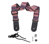 Adjustable Cotton Ukulele Shoulder Strap | Soft Uke Strap Belt | Exquisite Design | Suitable for Guitar, Banjo, Mandolin | Fully Adjustable 70-103cm | Elegant - #1