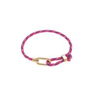 Adjustable Couple Colorful Rope Modern Design Comfort Fit Lightweight Jewelry His Adjustable Braided Cord, フリーサイズ