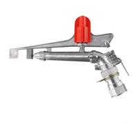 Adjustable Coverage Agricultural Irrigation Sprinkler for Lawns and Crops, Rotates up to 360 Degrees with Water Saving Features (2 inch)