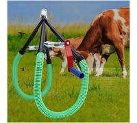 Adjustable Cow Hip Lift, Stainless Steel Stand Up Assist Device for Dairy Farm, Cattle Helper for Milking Birthing Dystocia